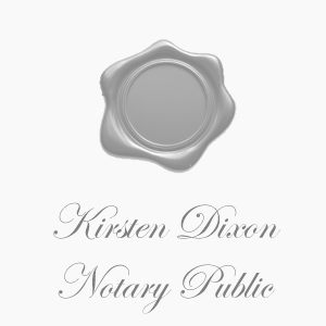 Kirsten Dixon Notary Public